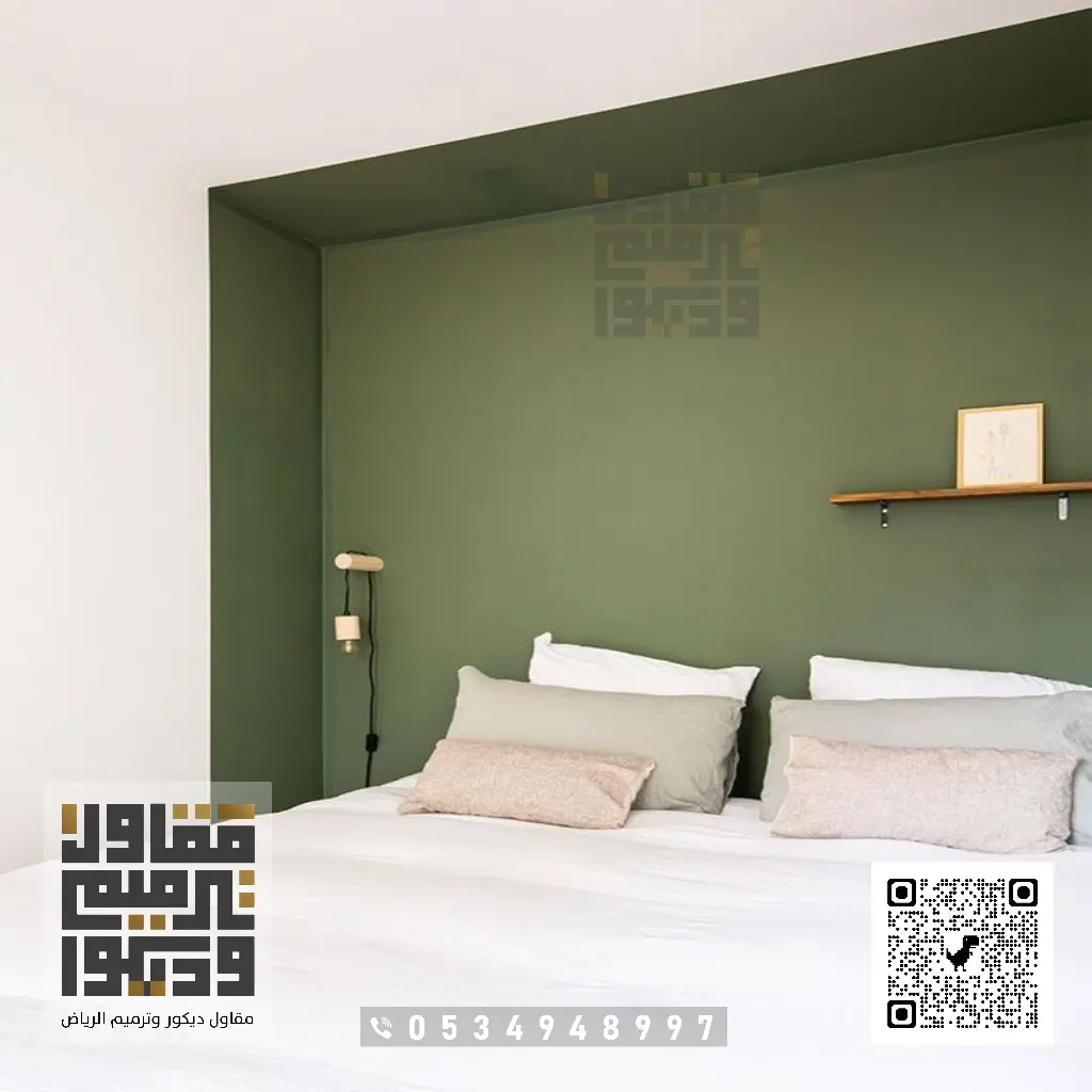 اعمال الدهانات في حي الصحافة بالرياض