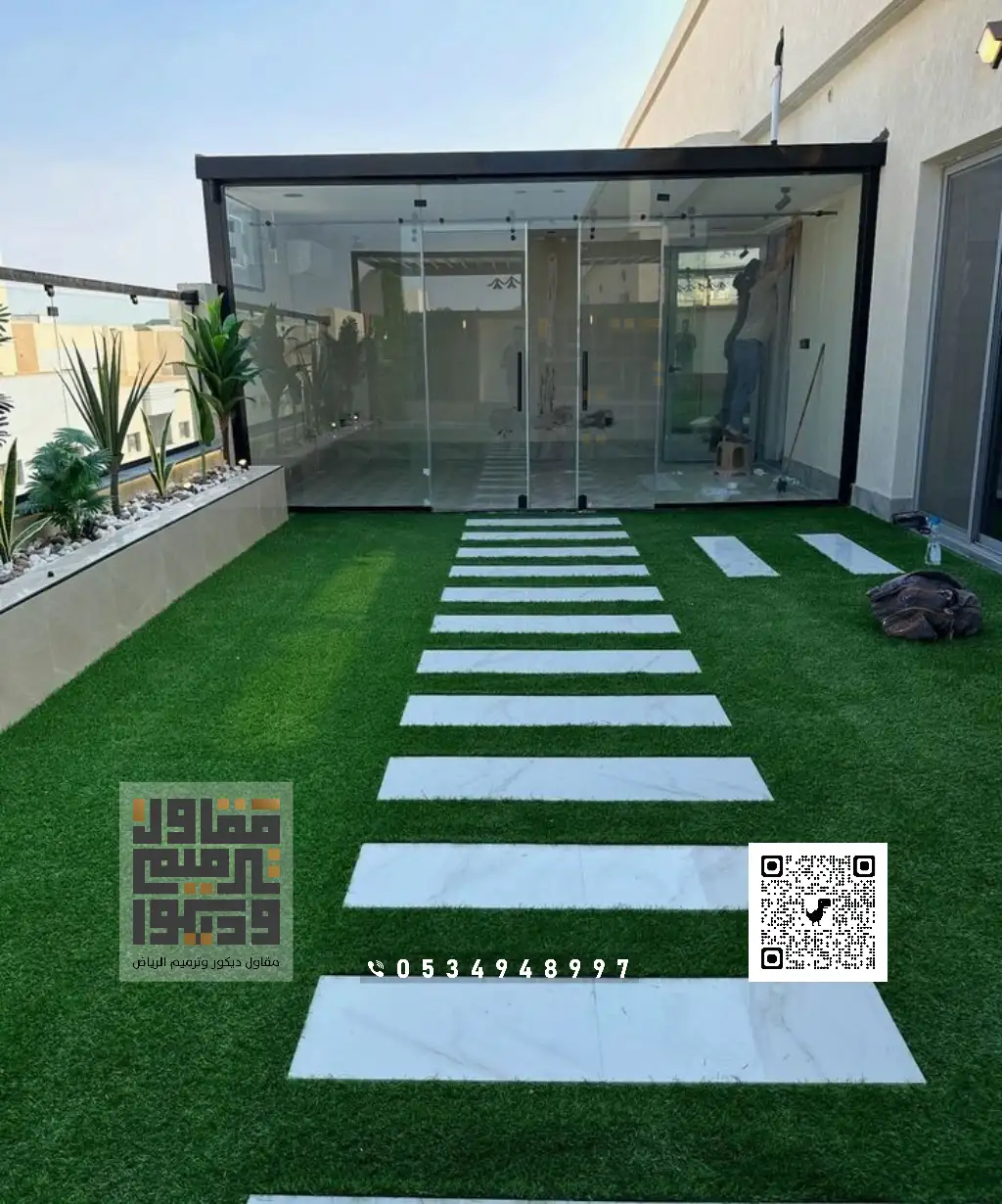 تركيب غرف زجاجية في الرياض 0534948997 تصميم غرف زجاج حسب الطلب في الرياض 16 تفصيل غرف زجاجيه للسطح بشمال الرياض