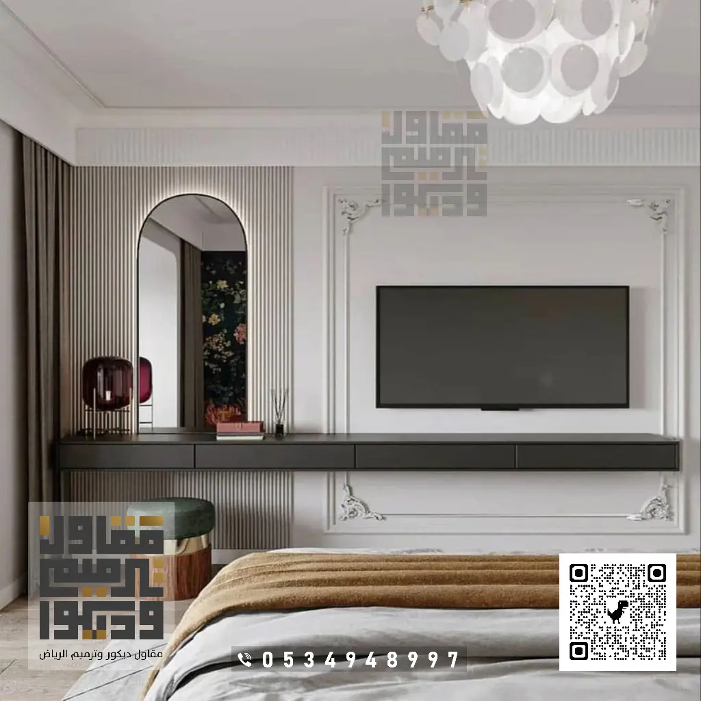 تركيب ديكور شاشات التلفزيون بالرياض 0534948997 ديكورات تلفزيون مودرن بالرياض 20 ديكور تلفزيون بسيط في الرياض