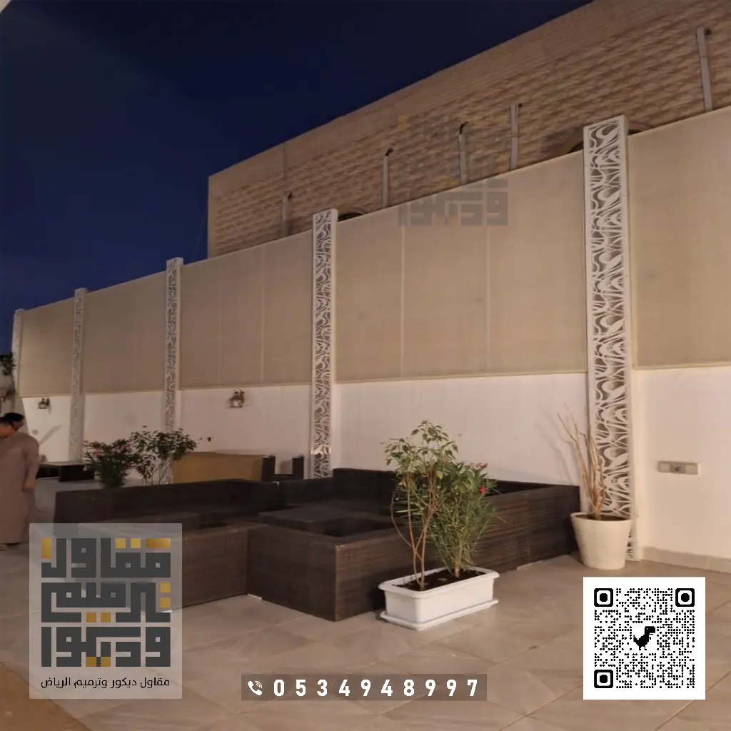 تركيب سواتر بالرياض 0534948997 تركيب ساتر للمباني بالرياض 12 سواتر خشب بالرياض
