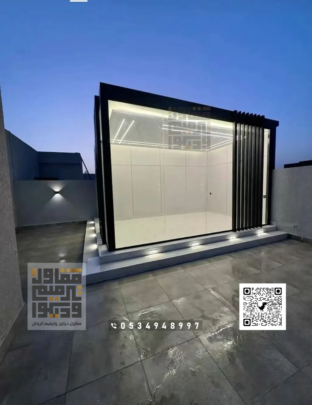 تركيب غرف زجاجية في الرياض 0534948997 تصميم غرف زجاج حسب الطلب في الرياض 19 غرف زجاج جاهزة للسطح في الرياض