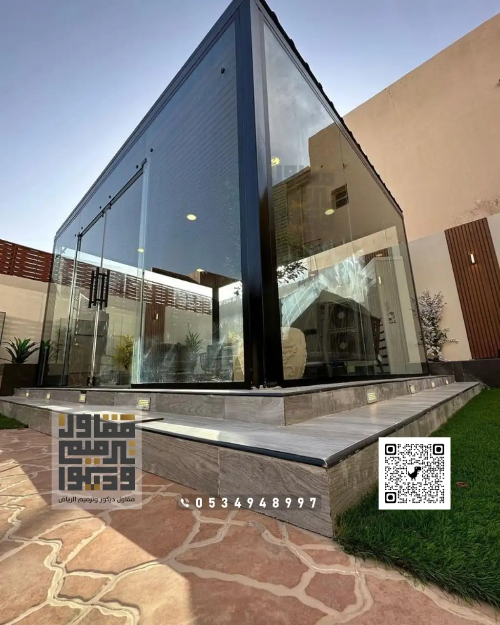 تركيب غرف زجاجية في الرياض 0534948997 تصميم غرف زجاج حسب الطلب في الرياض 32 غرف زجاجية جاهزة بشمال الرياض