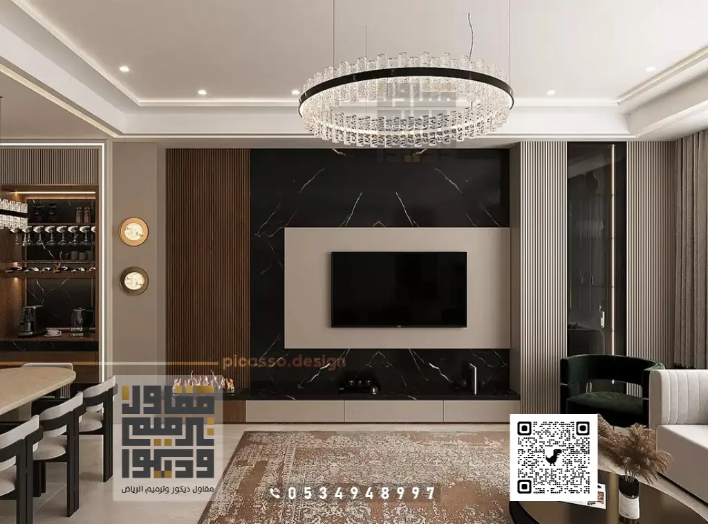 تركيب ديكور شاشات التلفزيون بالرياض 0534948997 ديكورات تلفزيون مودرن بالرياض 4 فني تركيب ديكور شاشات بلازما بالرياض