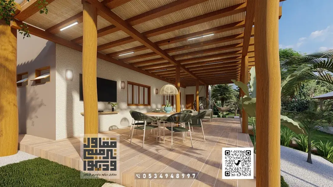 اشكال برجولات حي الصحافة بالرياض