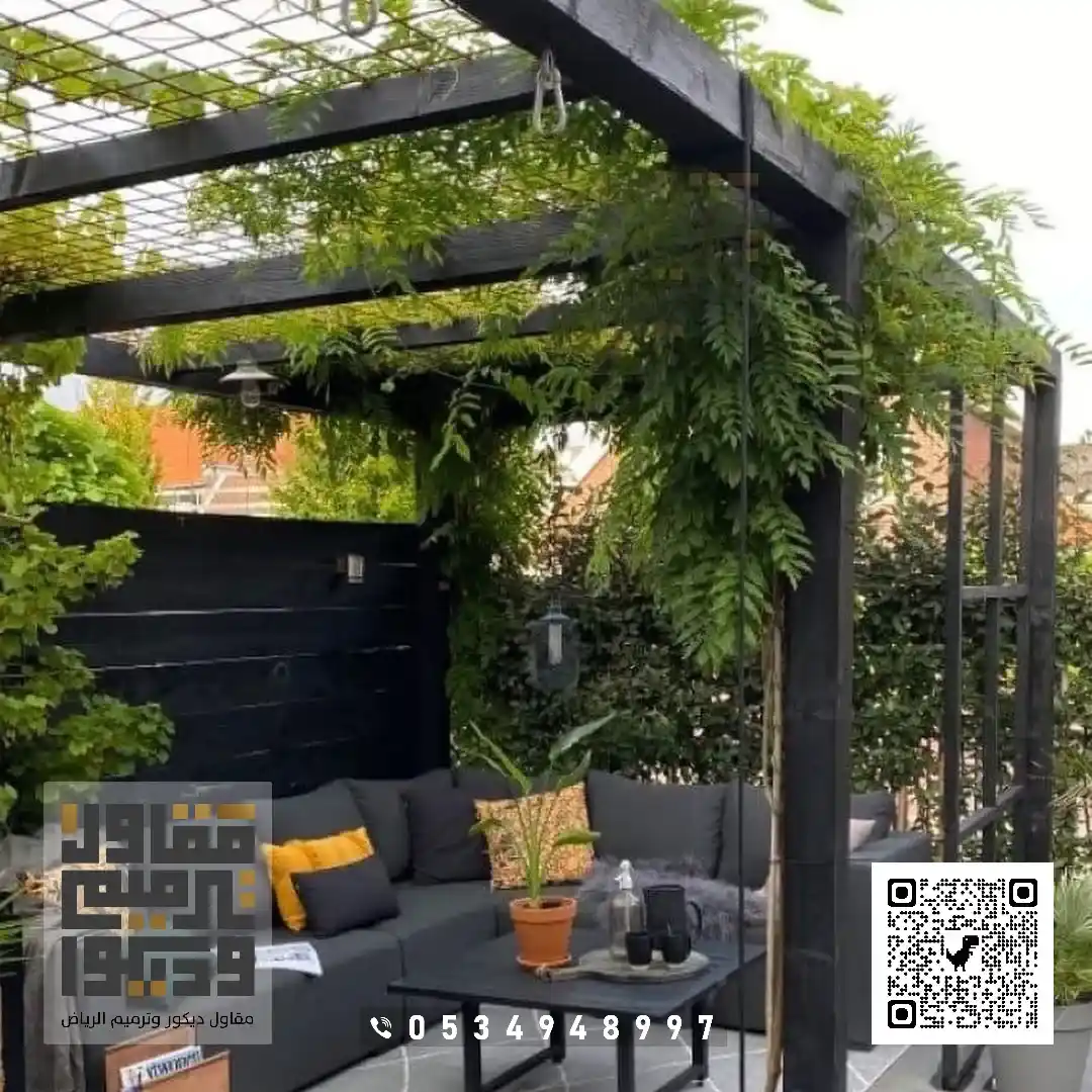 برجولات المنيوم في الرياض حي المونسية