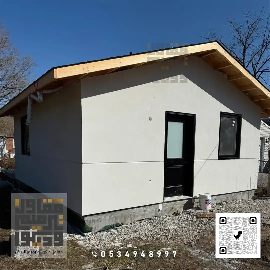 بناء الملاحق الخارجية في الرياض 2026 مقاول بناء ملاحق ومجالس خارجية في الرياض 9 تركيب الملحق الخارجي في حي الازدهار في الرياض