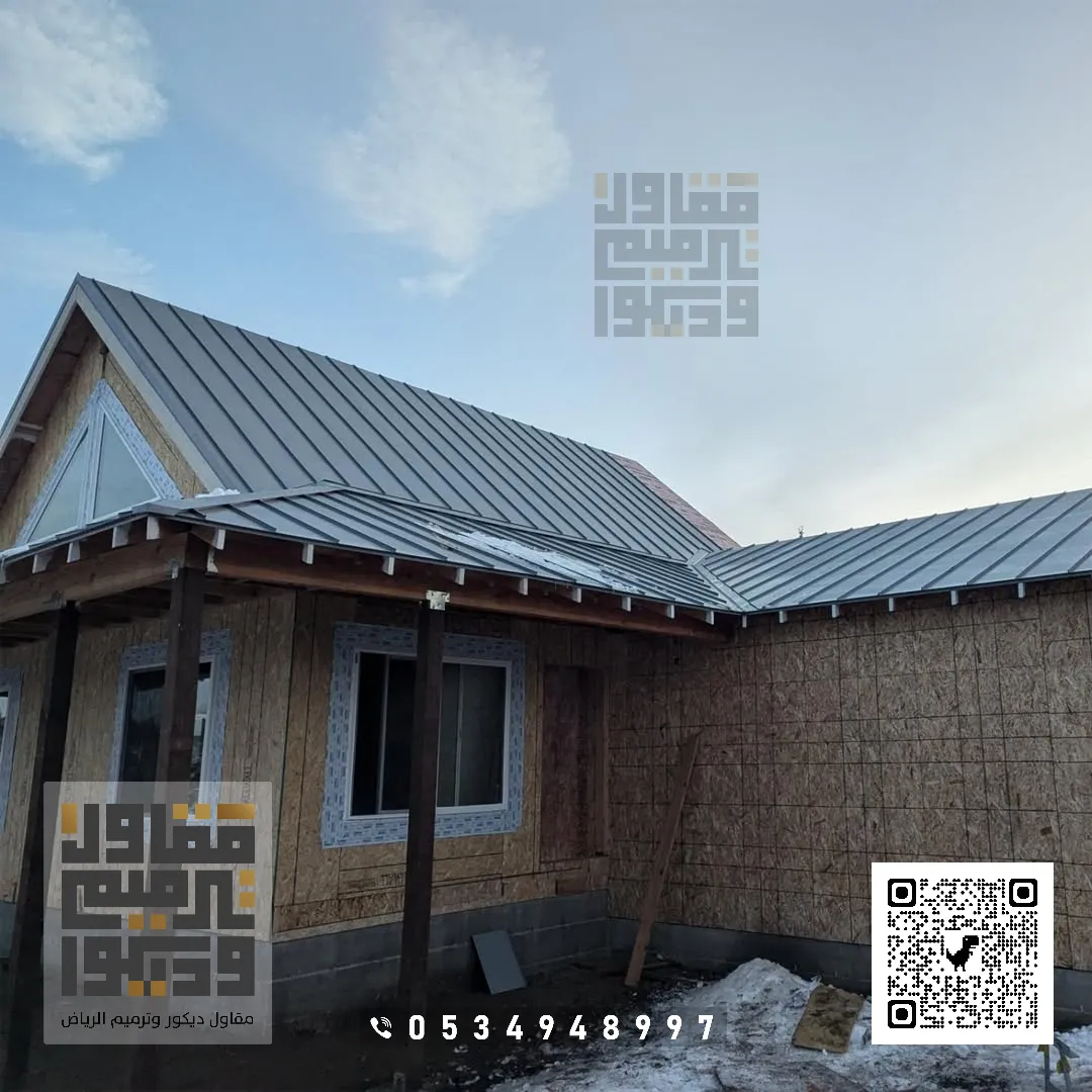 تركيب الواح الساندوتش بانل في الرياض 2026 بناء غرف ساندوتش بانل بالرياض 33 تركيب ساندوتش بانل حي الملقا في الرياض