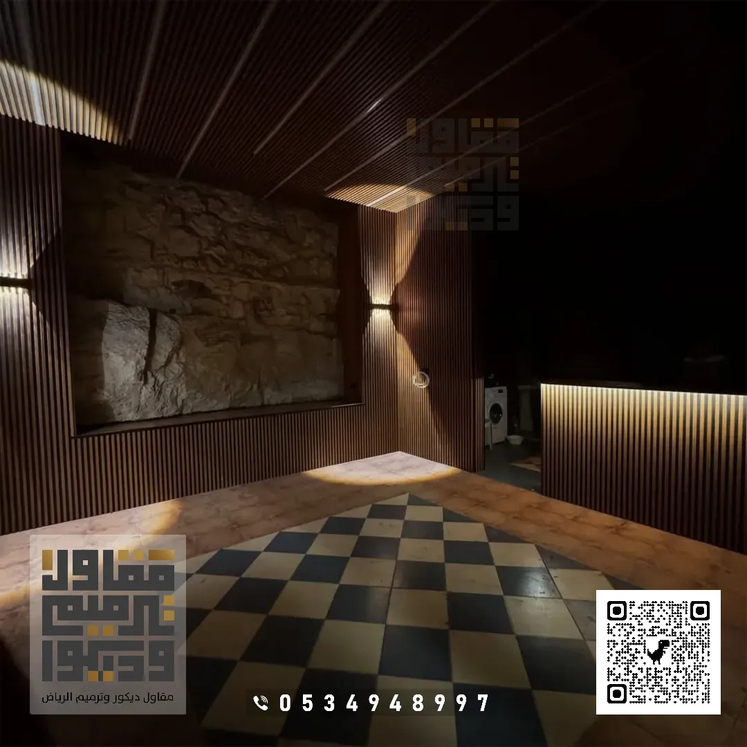 معلم ديكورات بديل خشب في الرياض 2026 أحدث أشكال بديل الخشب بالرياض 48 خشب بديل الخشب حي الملقا بالرياض