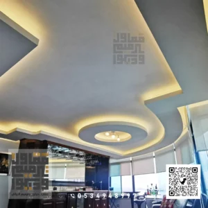 ديكورات اسقف جبس في الرياض حي الملقا