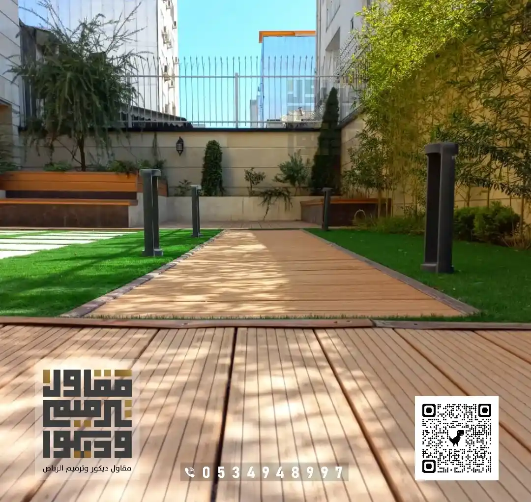 شركة تنسيق حدائق للمنازل بالرياض بحي وادي لبن