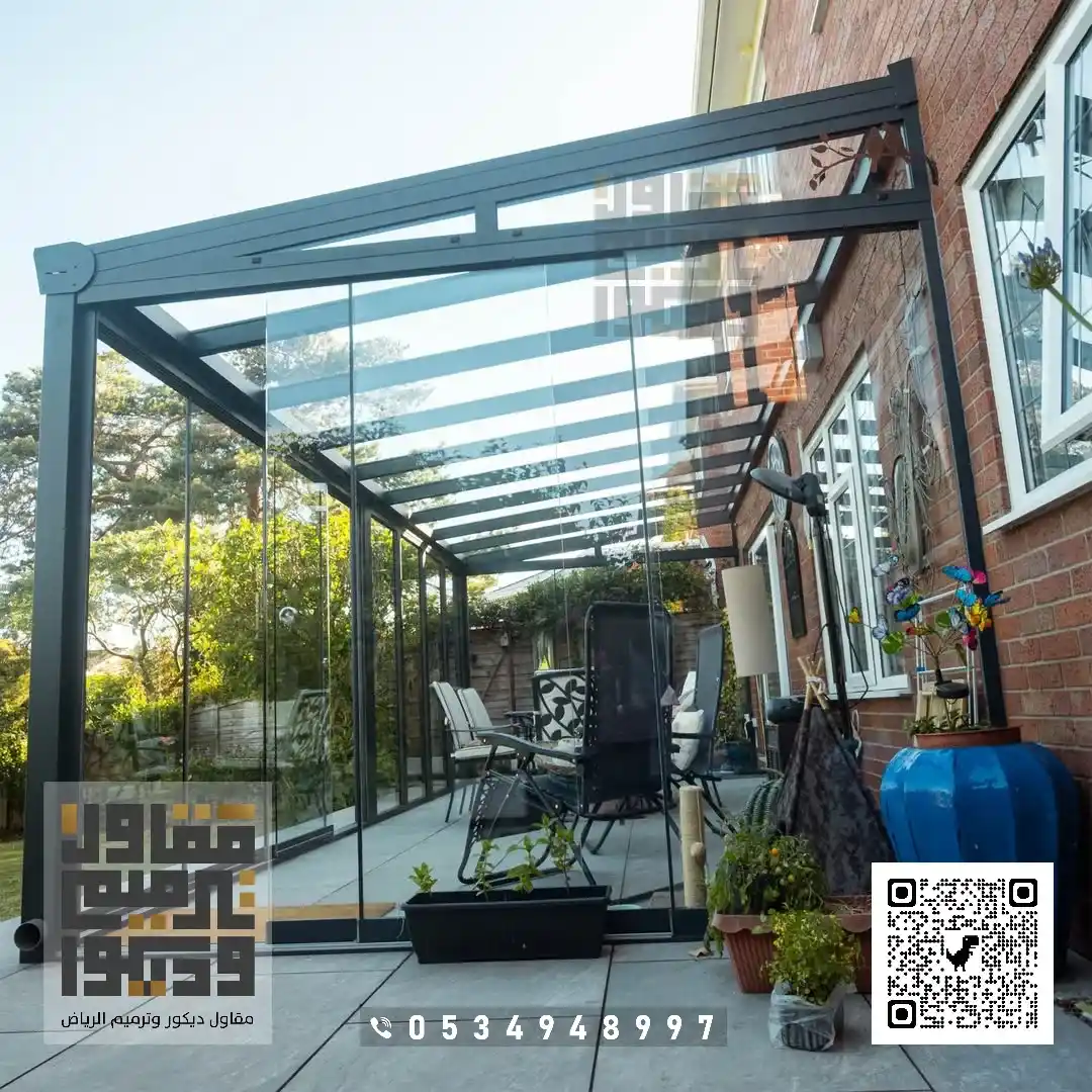 غرفة زجاجية جاهزة بحي الصحافة في الرياض