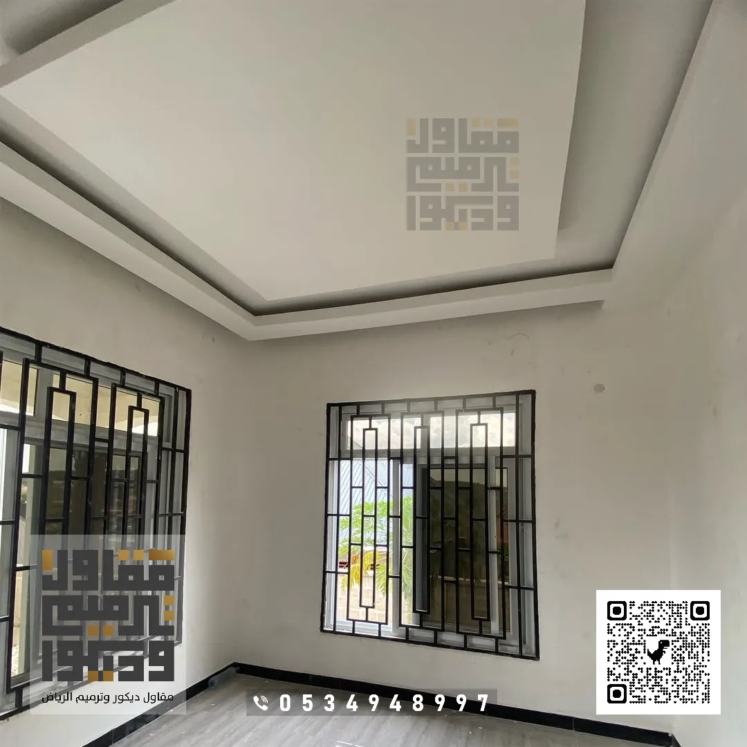 ديكورات أسقف جبس بورد بالرياض 2026 معلم ديكور جبس بورد في الرياض 58 قواطع جبس بورد في حي الصحافة في الرياض