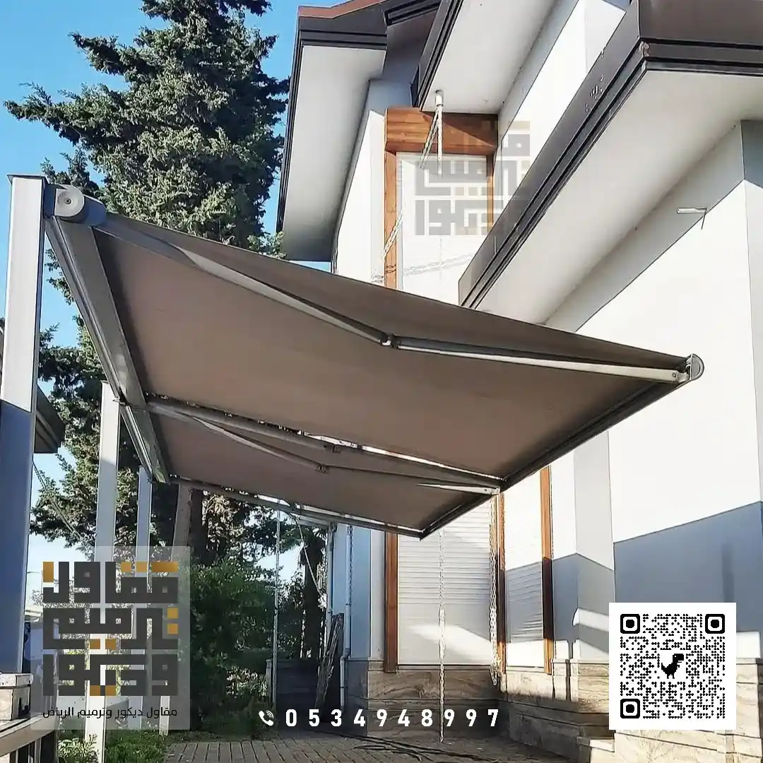 تركيب مظلات في الرياض 2026 مظلات سيارات الرياض 50 مظلات سحب كهربائية الرياض حي بيبان