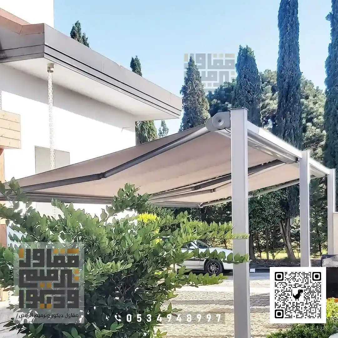 تركيب مظلات في الرياض 2026 مظلات سيارات الرياض 11 مظلات سيارات في حي النفل بالرياض