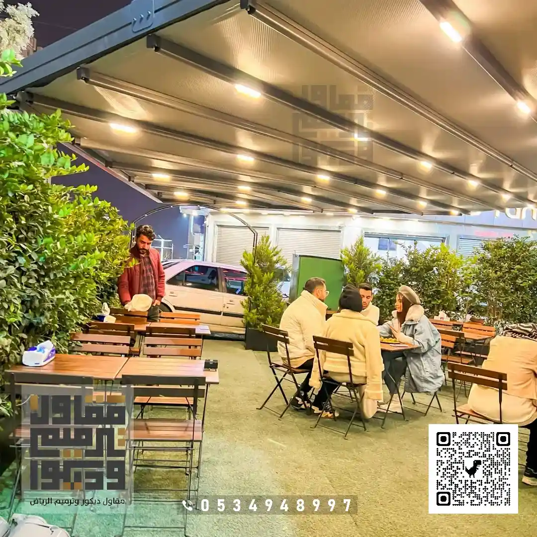 تركيب مظلات في الرياض 2026 مظلات سيارات الرياض 24 مظلات مطاعم بالرياض حي الندى