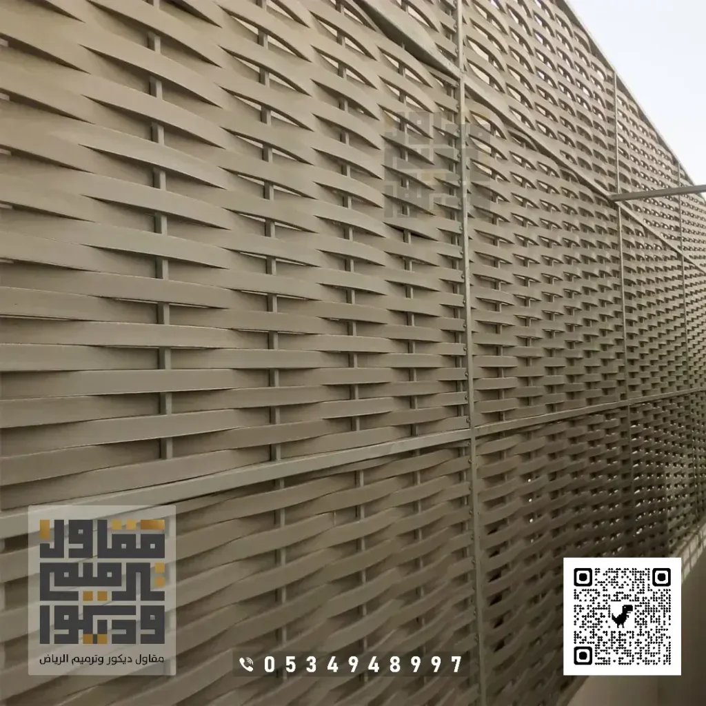 مظلات وسواتر بحي الملقا بالرياض