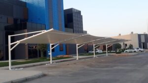 مظلات مواقف سيارات كابولي 9