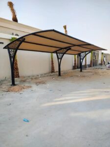مظلات مواقف سيارات 1